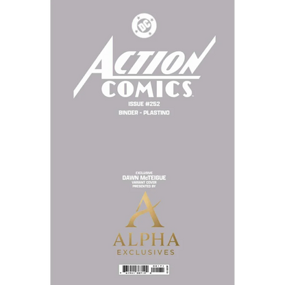 Dawn McTeigue exclusive Superwoman facsimile variant cover