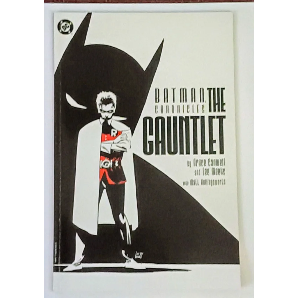 Batman Chronicles The Gauntlet comic book cover art
