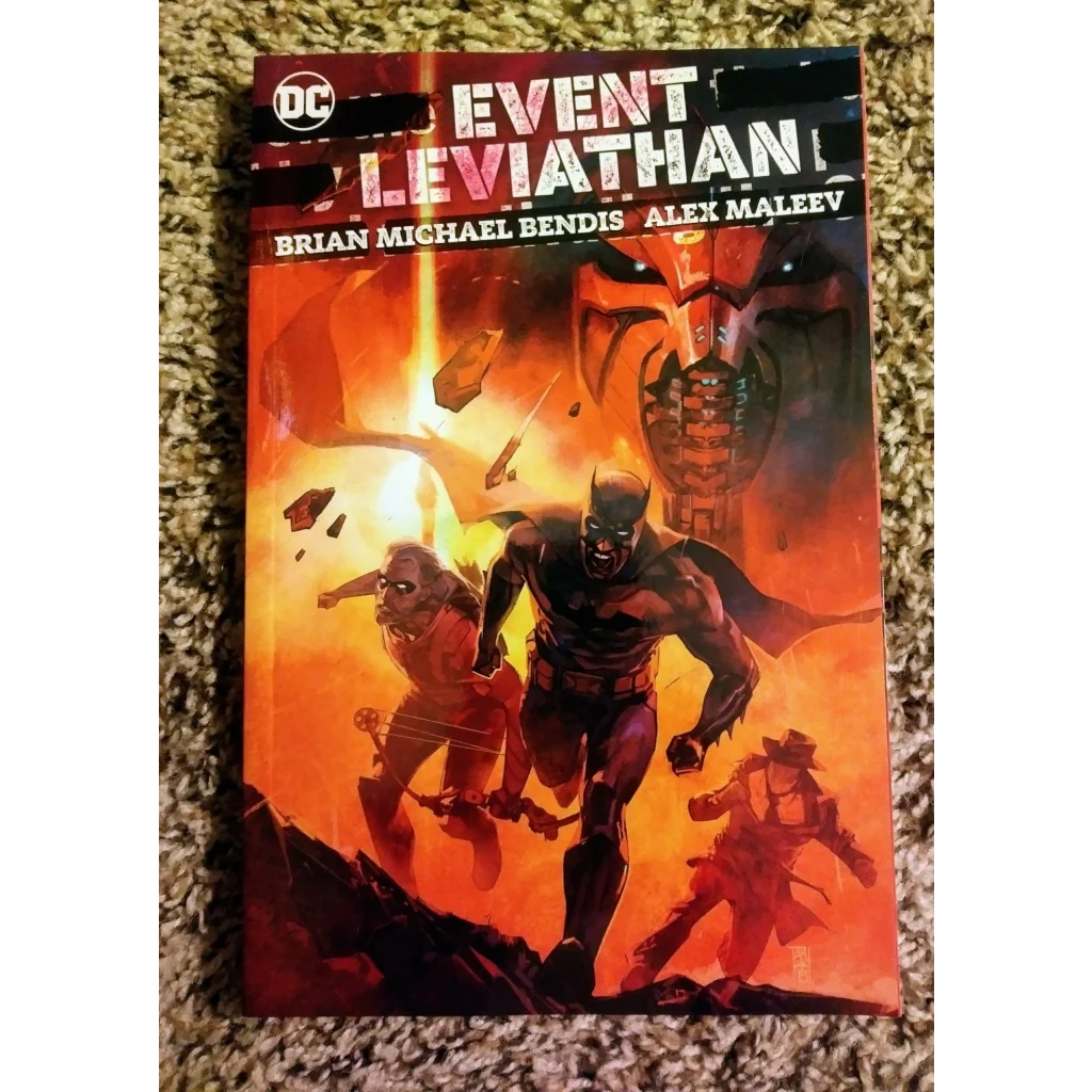 Event Leviathan DC Comics graphic novel cover