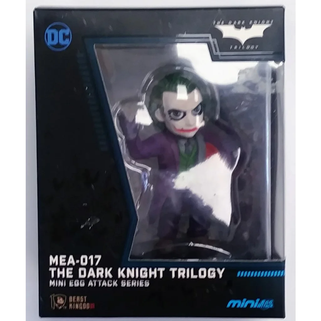 Mini Egg Attack Dark Knight Trilogy Joker figure in purple costume