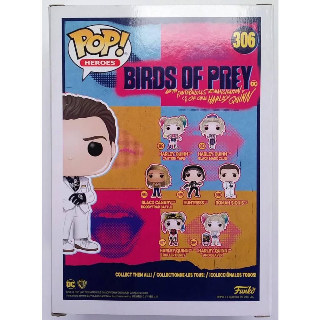 Funko Pop Roman Sionis chase edition from Birds of Prey