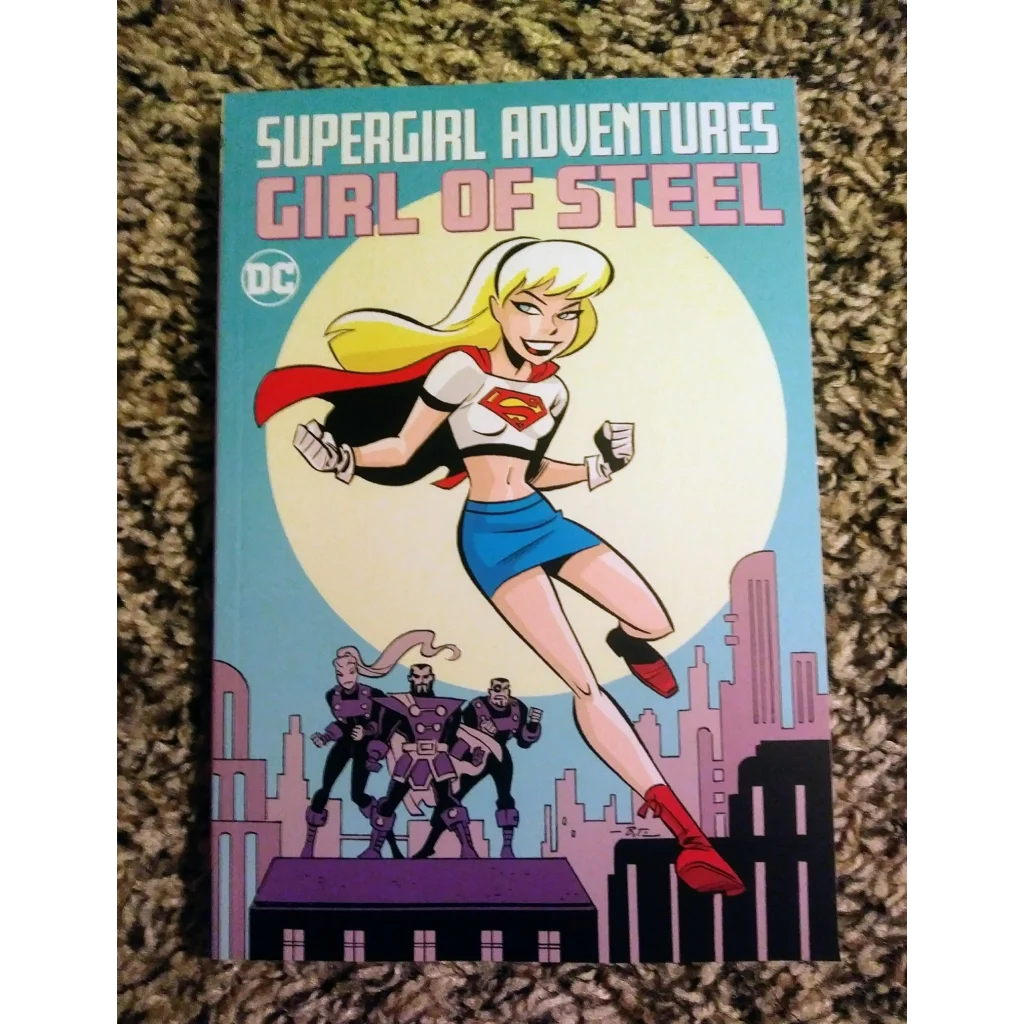 Supergirl Adventures Girl of Steel comic book cover