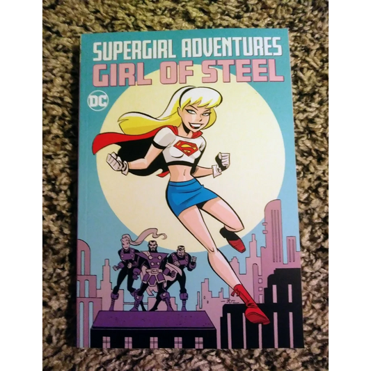 Supergirl Adventures Girl of Steel comic book cover