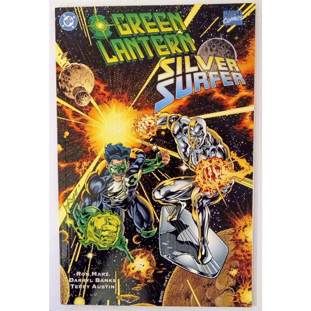 Epic Green Lantern Silver Surfer cosmic crossover comic book