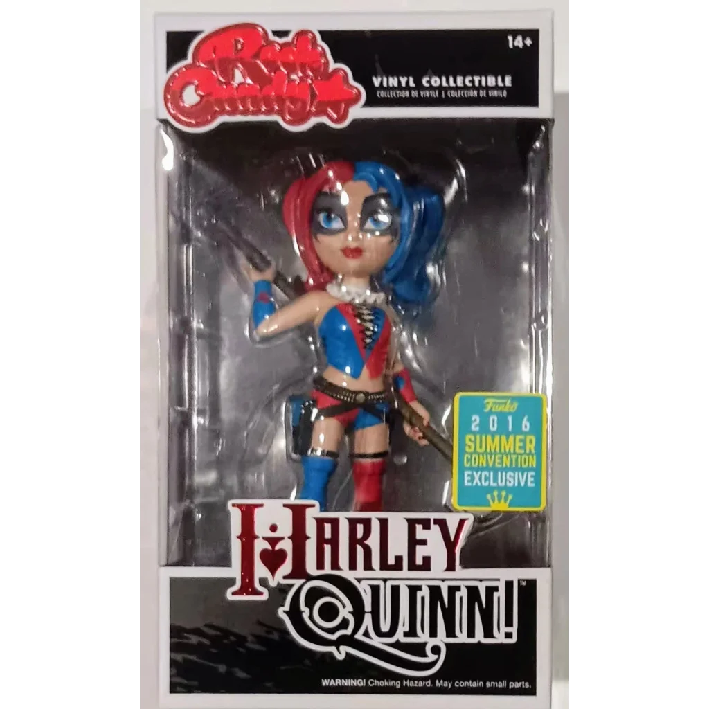 Exclusive Harley Quinn Rock Candy Figure 2016 Convention Edition
