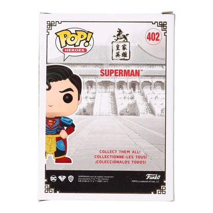 Dean Cain signed Superman Funko Pop Heroes 402 collectible figure for fans