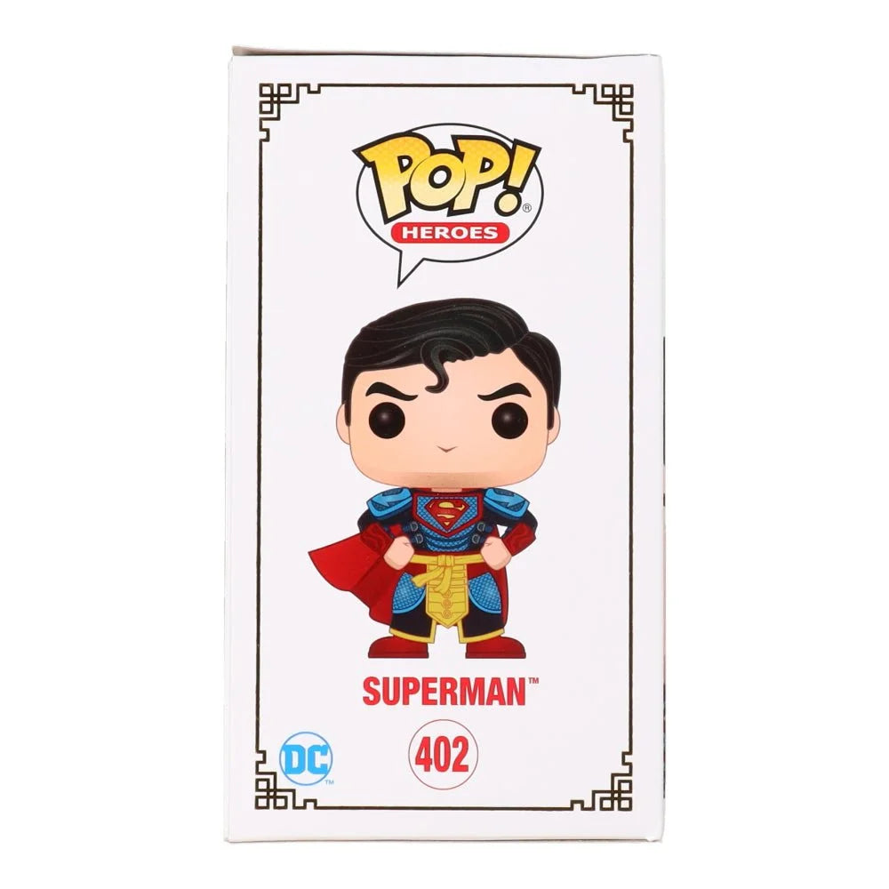 Dean Cain signed Superman Funko Pop Heroes collectible figure in box for sale