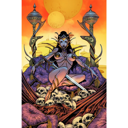 Dejah Thoris battles John Carter in epic Unknown Comics showdown under twin moons
