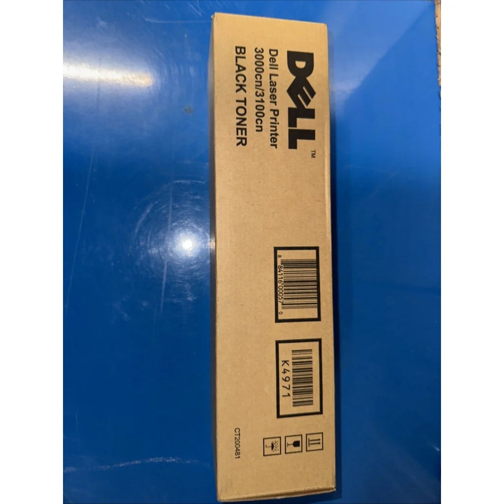 Dell K4971 black toner cartridge CT200481 in box for 3000cn printer