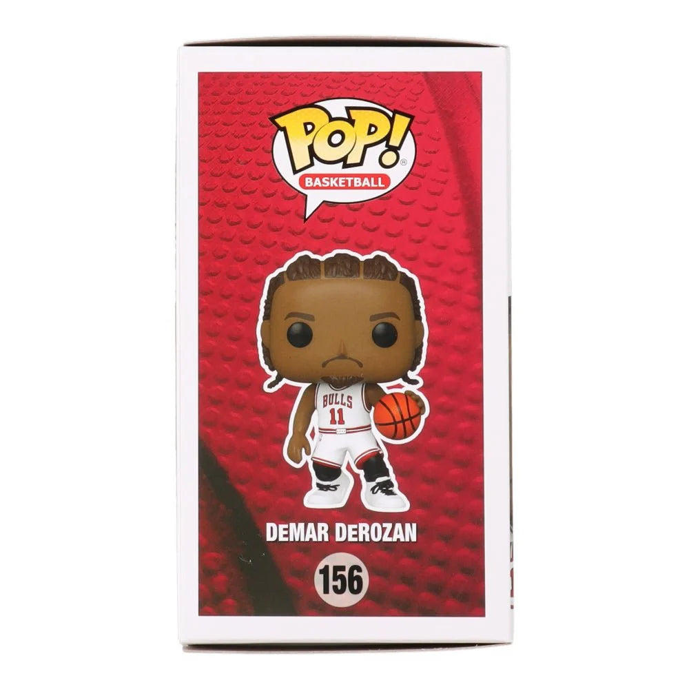 Funko Pop Basketball Demar Derozan vinyl figure collectible with signed details