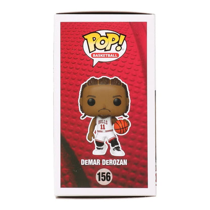 Funko Pop Basketball Demar Derozan vinyl figure collectible with signed details