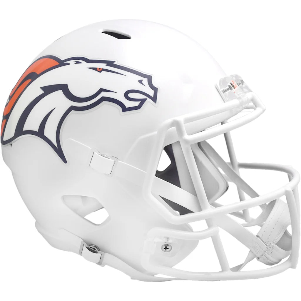 Denver Broncos 2024 Alternate Speed Replica Helmet | Creative Sports | vintageantiquesgifts.com