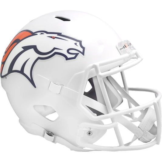 Denver Broncos 2024 Alternate Speed Replica Helmet | Creative Sports | vintageantiquesgifts.com
