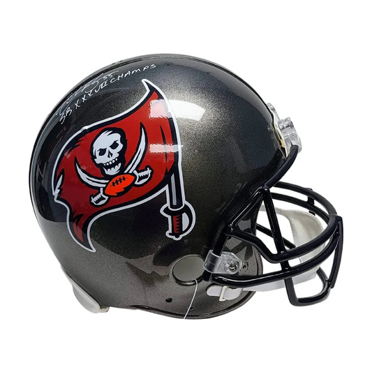 Derrick Brooks Signed Tampa Bay Buccaneers Authentic Helmet | Creative Sports | vintageantiquesgifts.com