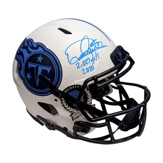 Derrick Henry Signed Titans Lunar Full Size Authentic Helmet | Creative Sports | vintageantiquesgifts.com