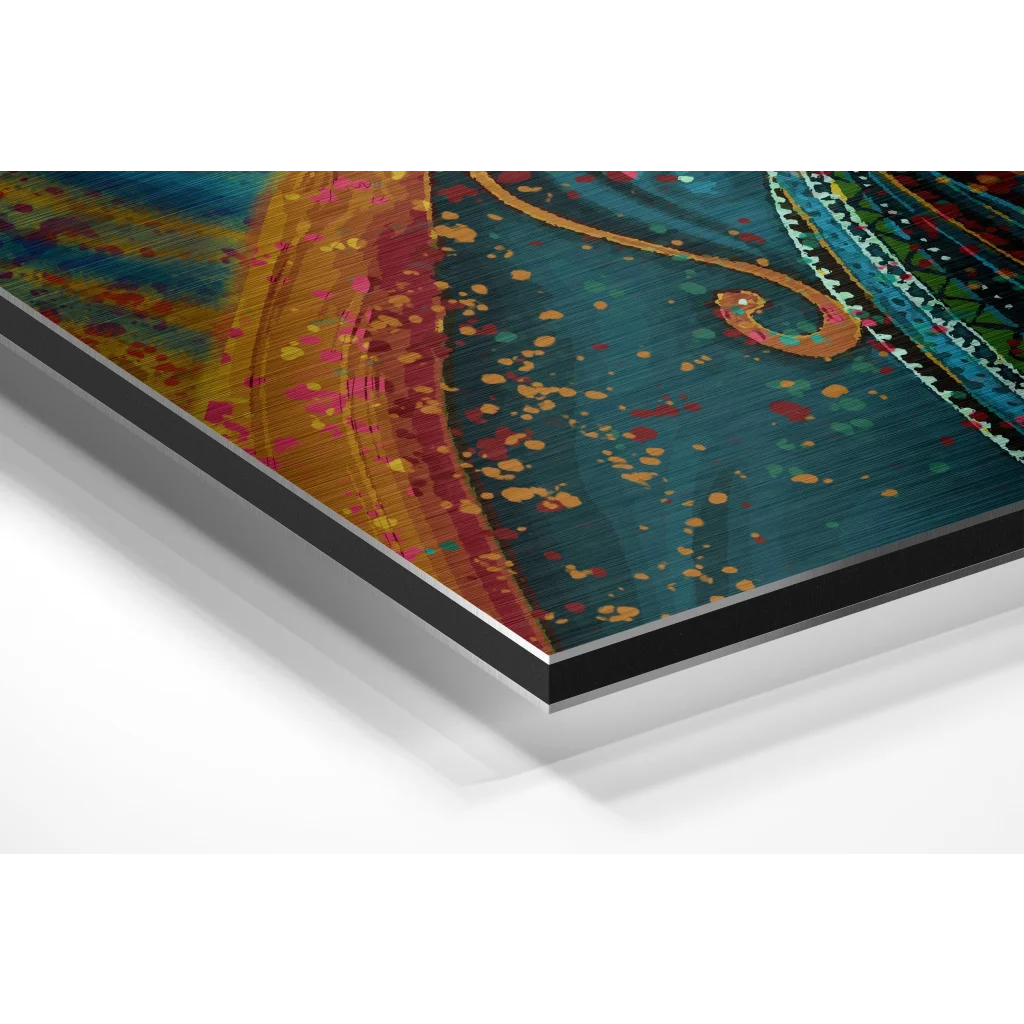 Stunning Brushed Aluminium Dibond Art That Pops | Glass Wall Art Print | vintageantiquesgifts.com