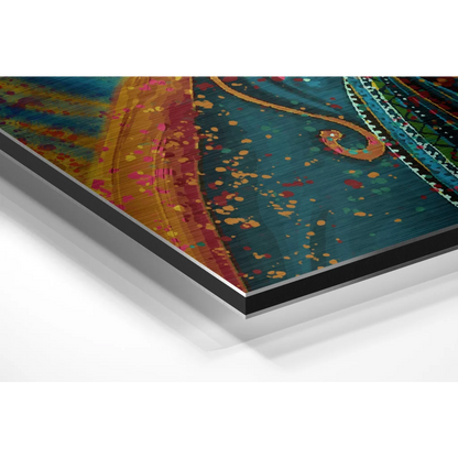 Stunning Brushed Aluminium Dibond Art That Pops | Glass Wall Art Print | vintageantiquesgifts.com