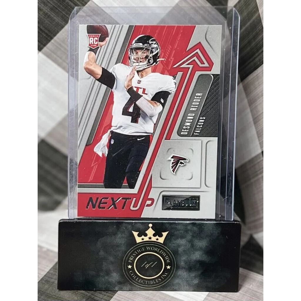 Desmond Ridder 2023 Panini Platinum Nextup card in Prestige Worldwide acrylic case