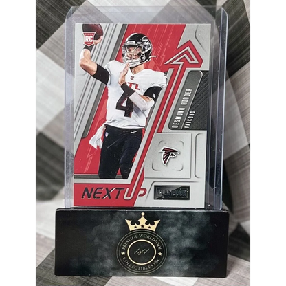 Desmond Ridder 2023 Panini Platinum Nextup card in Prestige Worldwide acrylic case