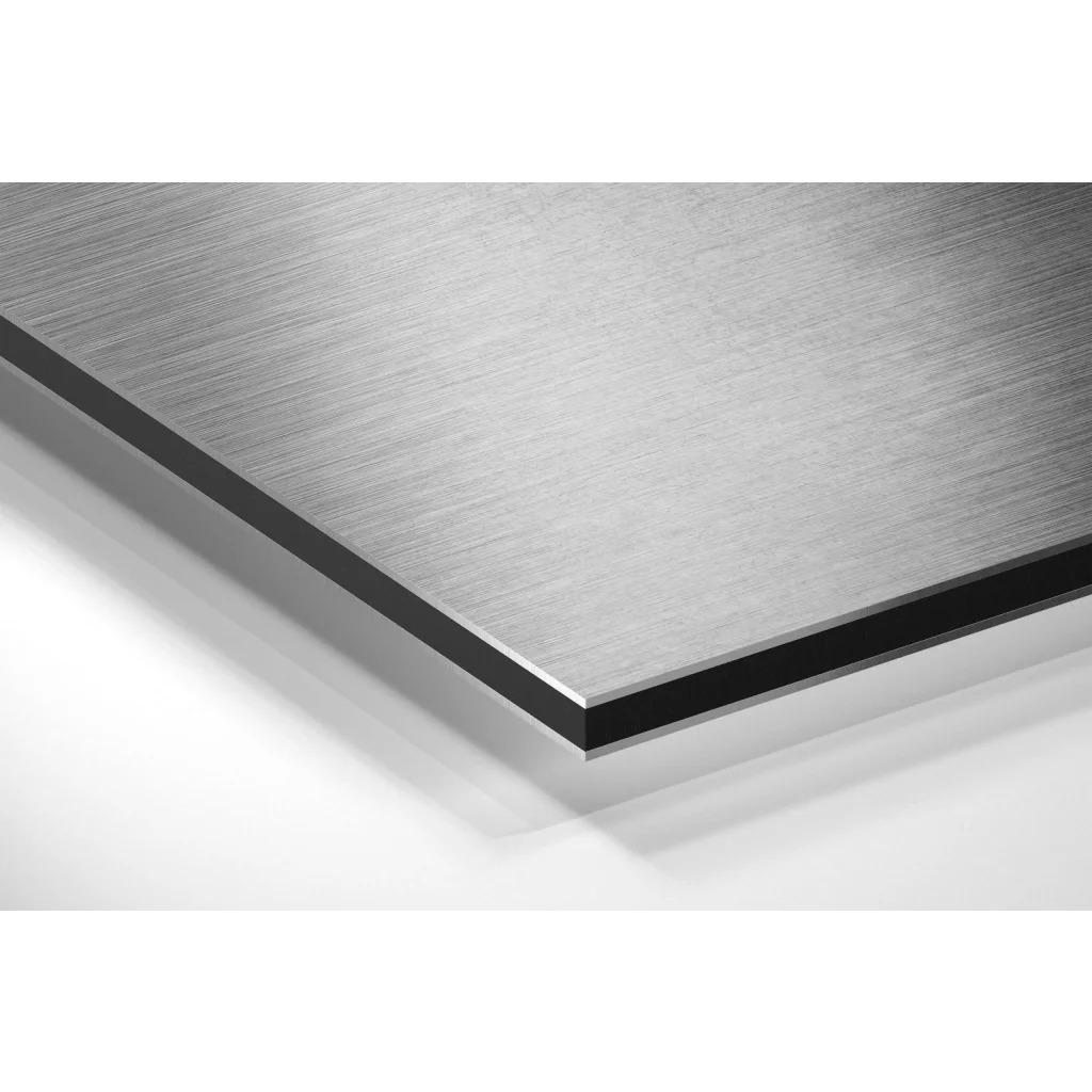 Glass Wall Art Despair Brushed Aluminium Dibond Wall Art