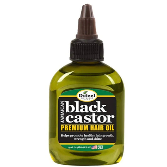 Difeel Superior Growth Jamaican Black Castor Premium Hair Oil 2.5 oz bottle
