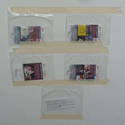 Disney Frozen deluxe framed movie poster with cast autographs in clear sleeve