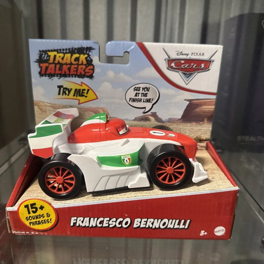 Disney Pixar Cars Francesco Bernoulli Track Talkers red race car toy
