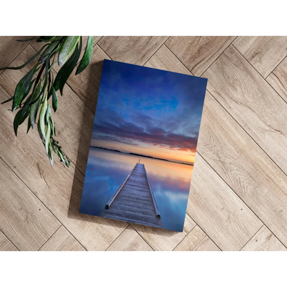Twilight Pier Insigne Aluminum Prints Transform Your Space | Modern Wall Art Decor | vintageantiquesgifts.com