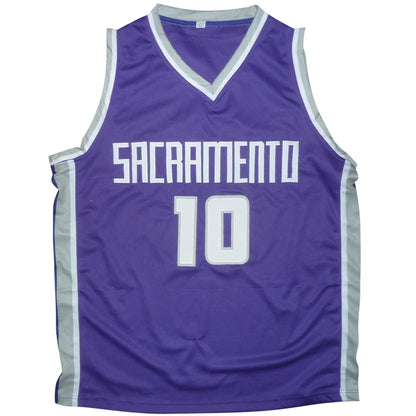 Domantas Sabonis autographed purple Sacramento Kings #10 jersey
