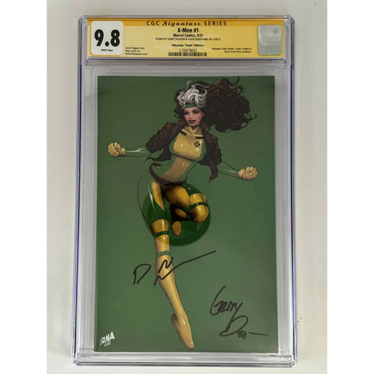 Double signed X-Men #1 exclusive virgin yellow label CGC 9.8