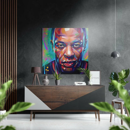 Stunning Brushed Aluminium Dibond Geometric Art Print | Insigneart USA | vintageantiquesgifts.com