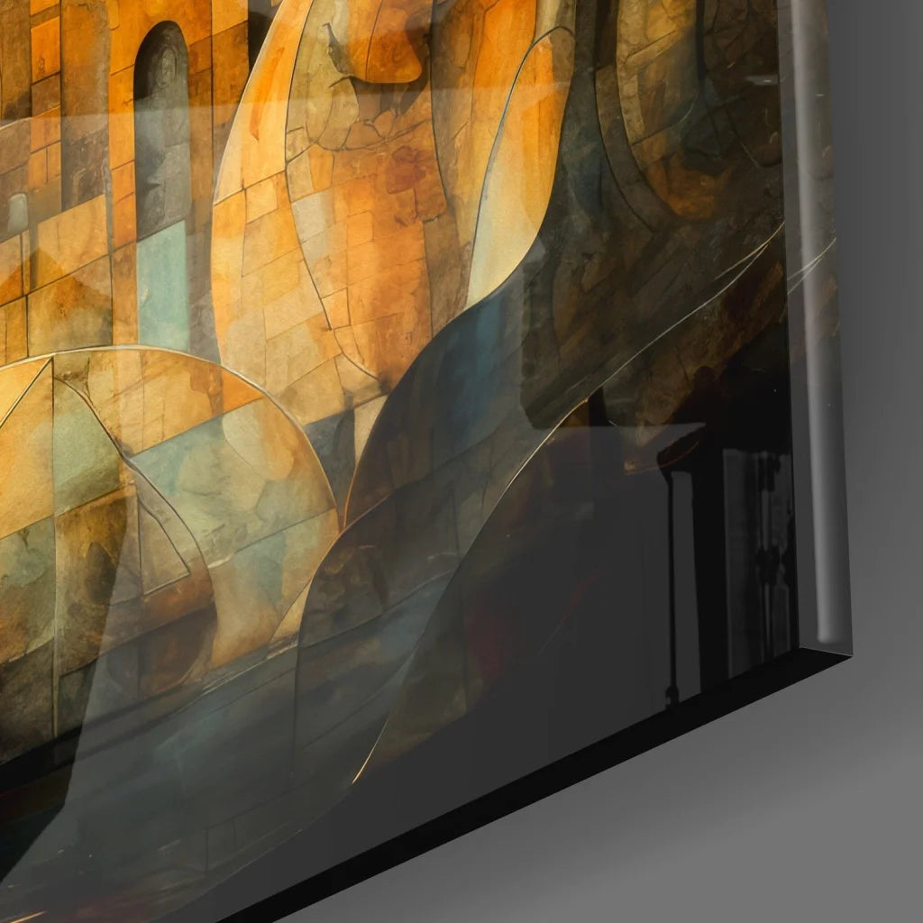Stunning Tempered Glass Art That Transforms Your Space | Modern Wall Art Decor | vintageantiquesgifts.com