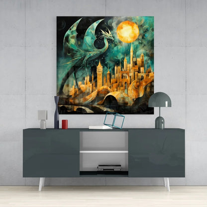 Stunning Tempered Glass Art That Transforms Your Space | Contemporary Home Wall Art | vintageantiquesgifts.com