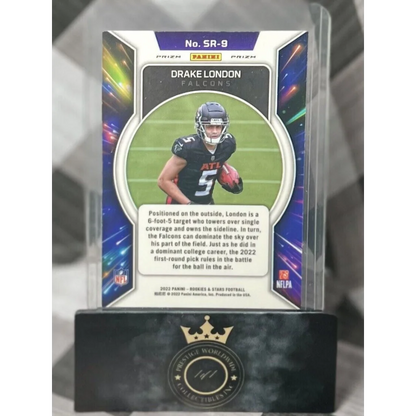 Drake London 2023 Panini NFL Rookie Falcons Card from Prestige Worldwide Collectibles