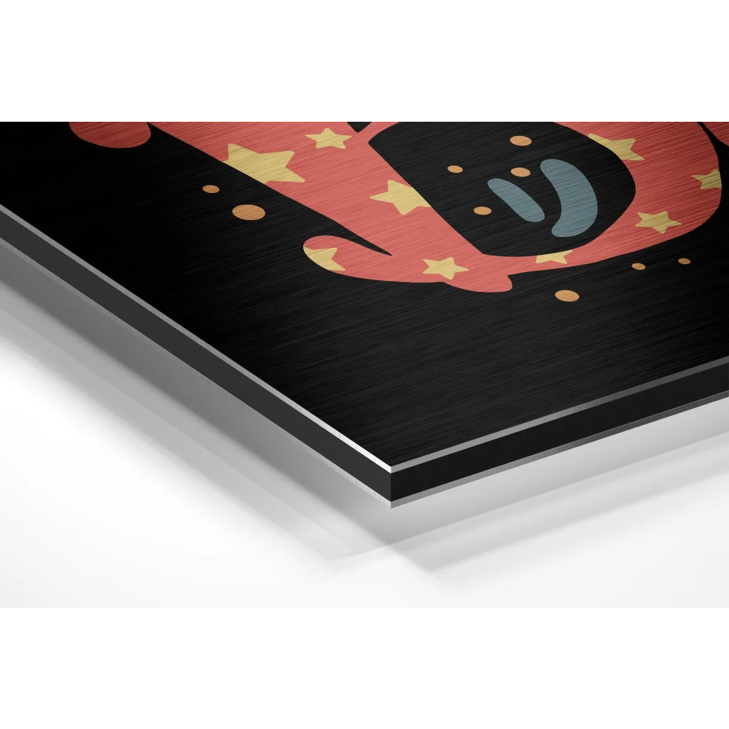 Dream Big Brushed Aluminium Dibond Wall Art