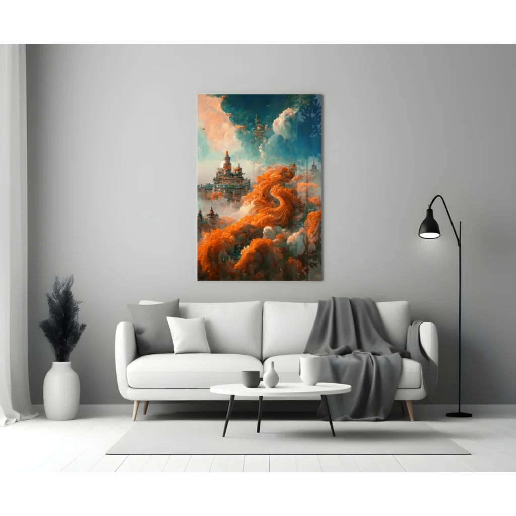 Stunning Glass Wall Art That Transforms Any Room | Modern Wall Art Decor | vintageantiquesgifts.com