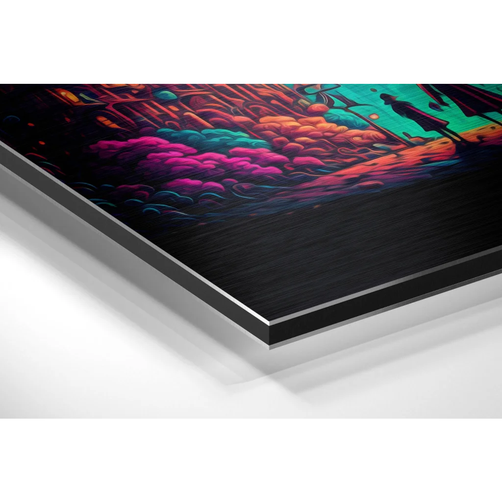 Dreamland Brushed Aluminum Dibond Wall Art