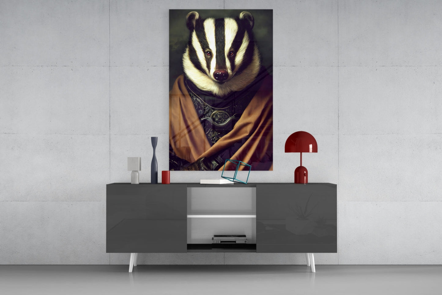 Badger Glass Wall Art