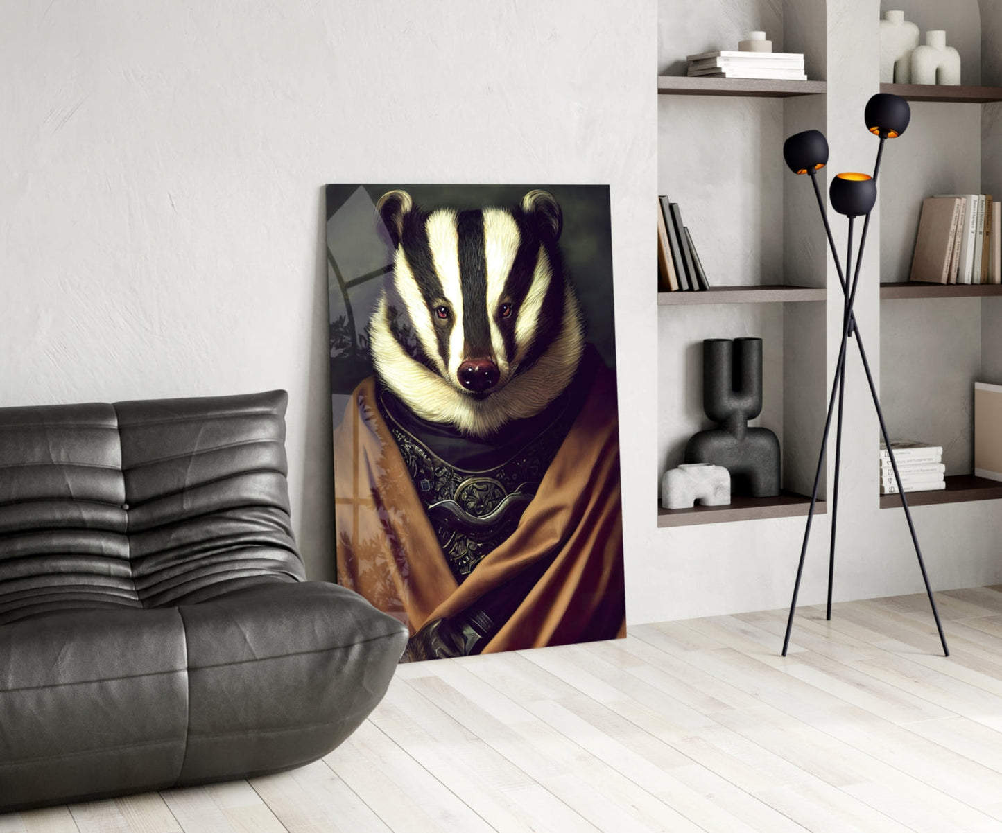 Badger Glass Wall Art