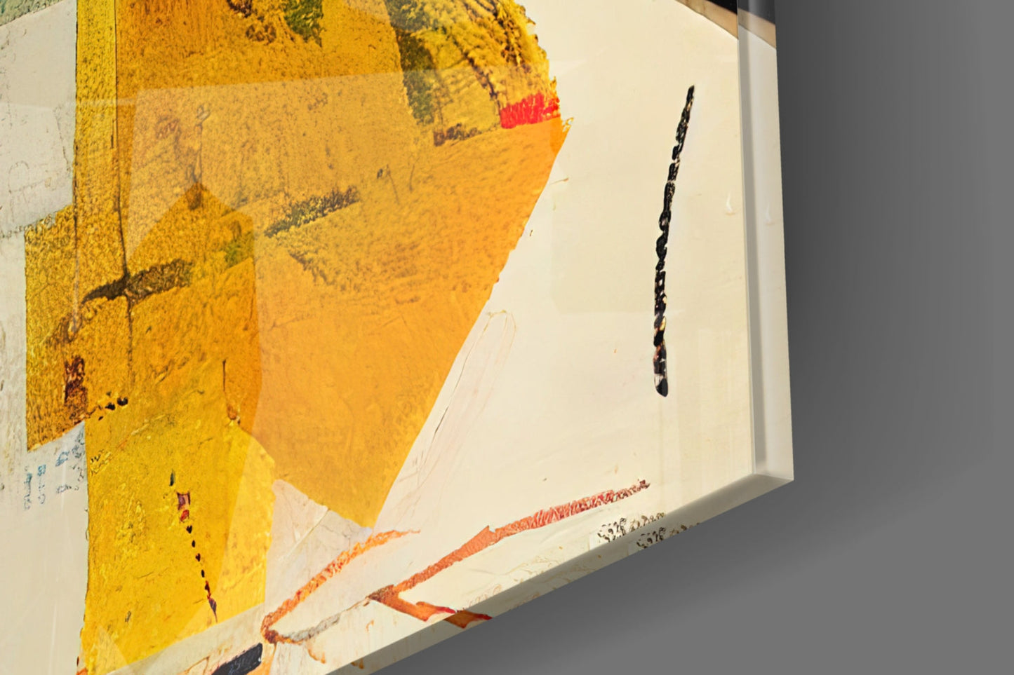 Collage Blonde Icon Pop Glass Wall Art