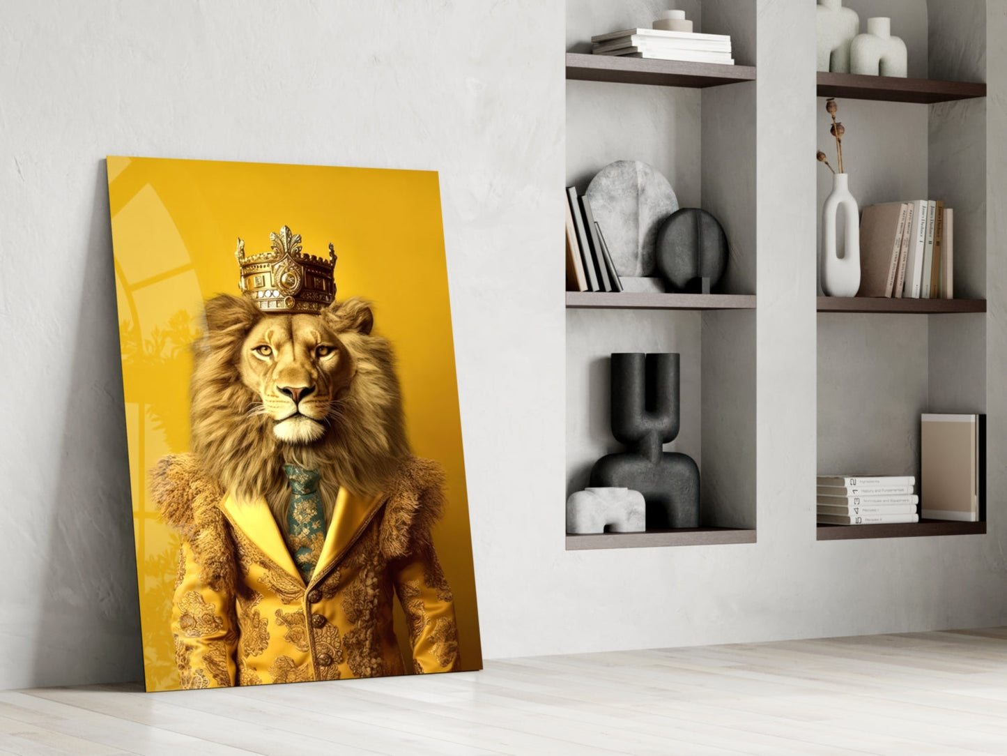 Little Wanderer  Glass Wall Art|| Designer's Collection