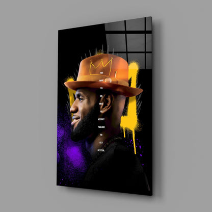 Court Royalty Glass Wall Art || Designer Collection