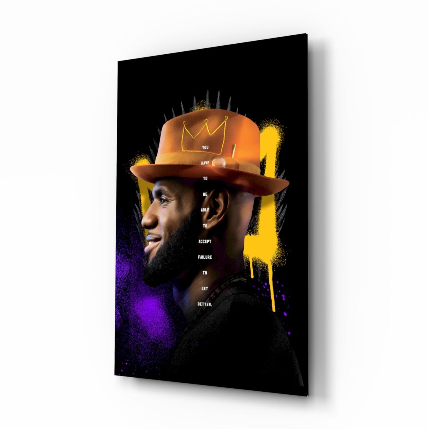 Court Royalty Glass Wall Art || Designer Collection