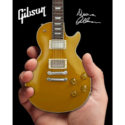 Duane Allman Les Paul goldtop mini guitar by Axe Heaven