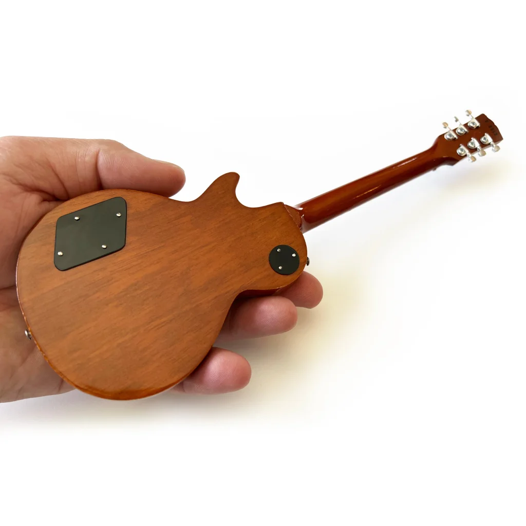 Mini Duane Allman Les Paul Goldtop guitar by Axe Heaven with glossy finish