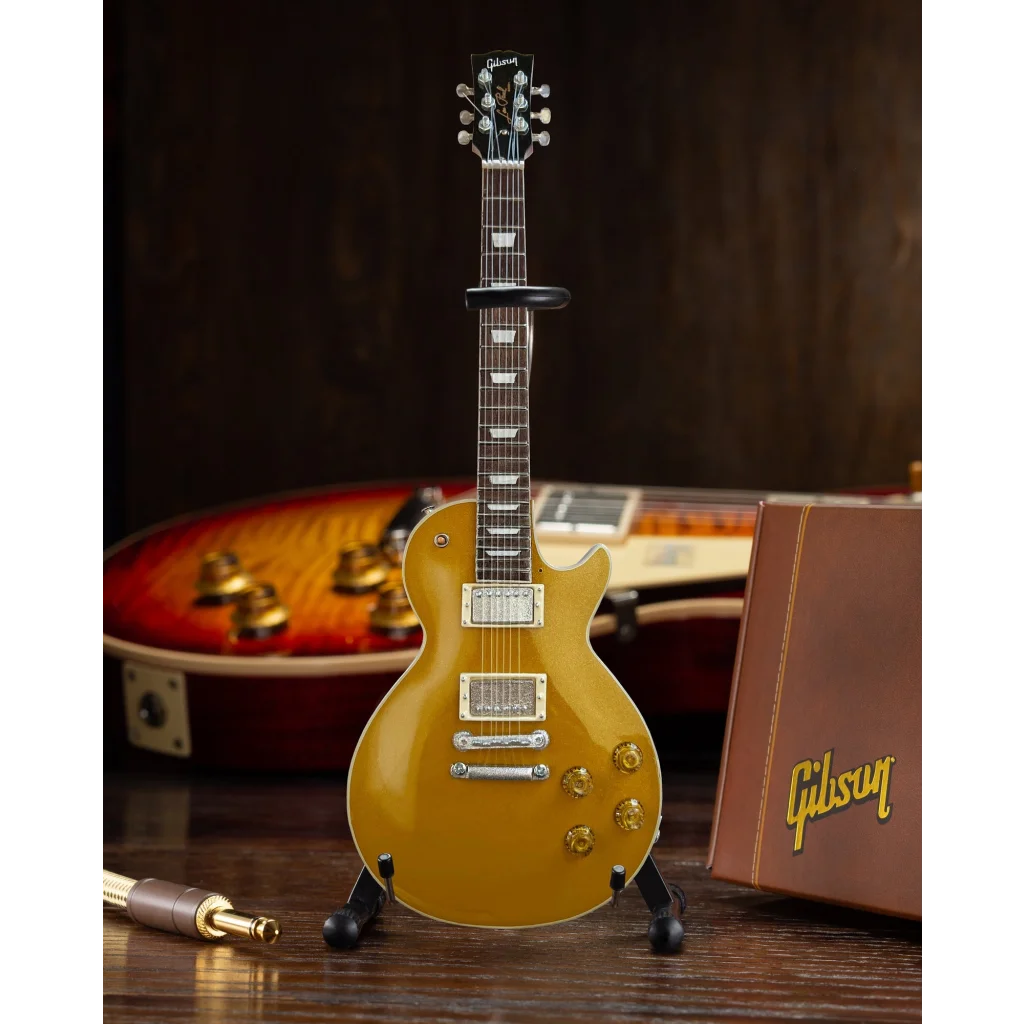 Duane Allman Gibson Les Paul gold top mini guitar by Axe Heaven®