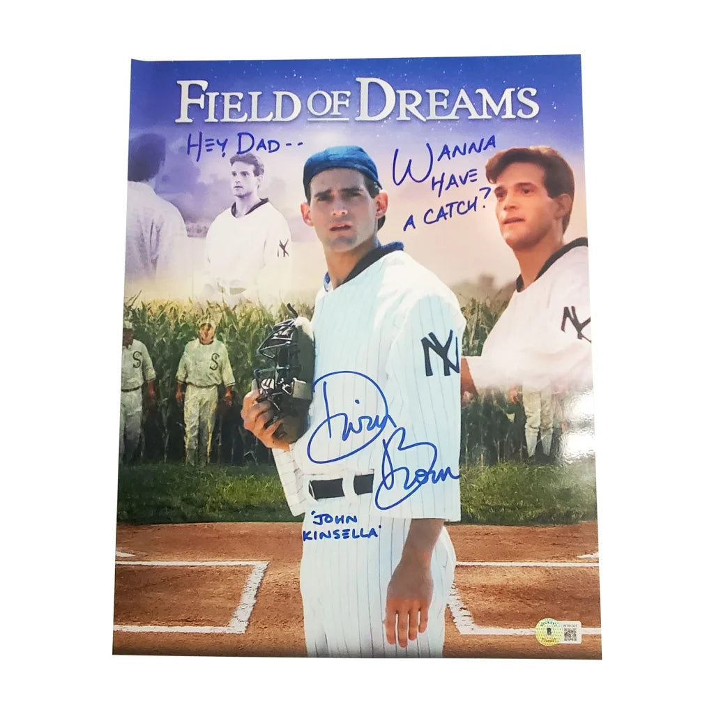 Dwier Brown Hey Dad inscription signed Field of Dreams photo