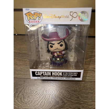 Funko POP! Ride: Walt Disney World 50th Anniversary - Captain Hook on Peter Pan