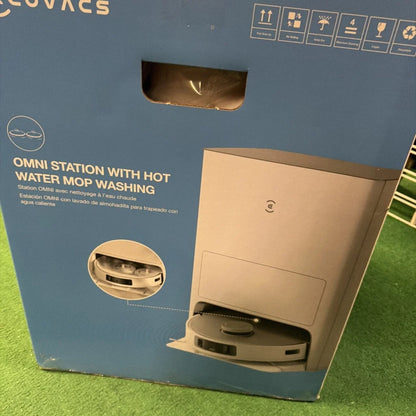 ECOVACS DEEBOT TEO OMNI mop robot station with hot water mop cleaning