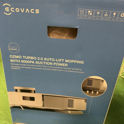 Ecovacs Deebot Teo Omni mop robot with Ozmo Turbo 2.0 auto-lift mopping
